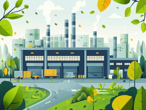 Sustainable supply chain management enhancing environmental efficiency resource management