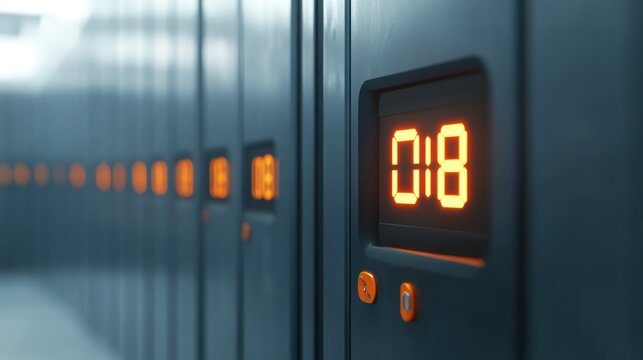 Digital Countdown: Server Room Mystery