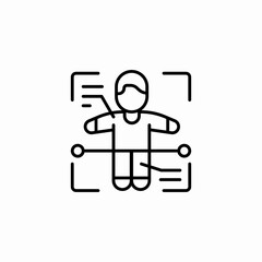 detailed reality analysis icon sign vector