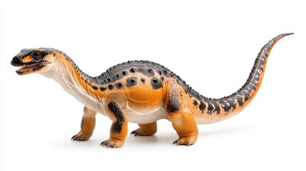 Obraz premium Tanystropheus model isolated on a white background. Generative AI