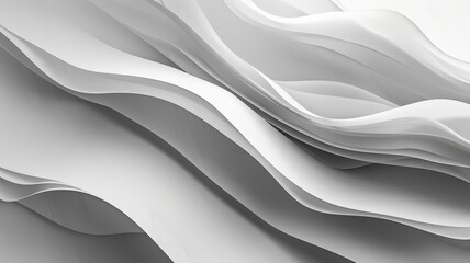 Obraz premium Abstract Background: Gradient Textures in Shades of Gray, White, and Black Creating a Sense of Depth and Movement