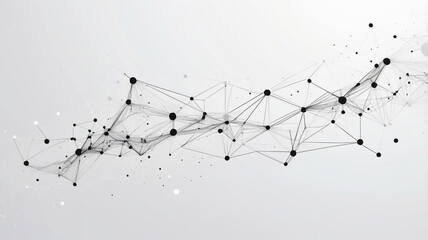 Digital Information Technology Network Background, Abstract dot point connect with gradient line Digital Networking conceptual network networking concept internet business technology communication