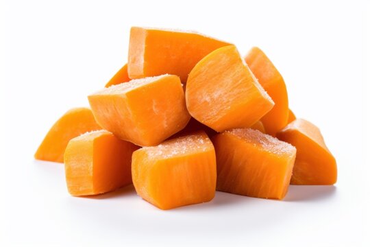 Pile of Carrot Cubes