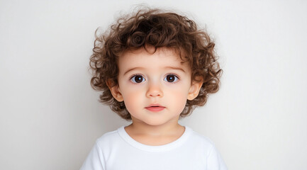 Naklejka premium portrait of a baby