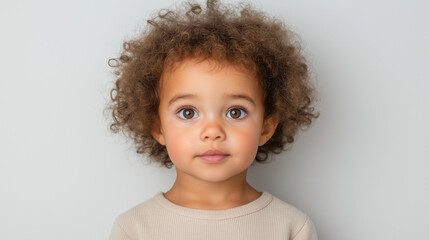 Naklejka premium portrait of a baby
