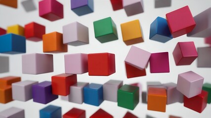 Obraz premium Colourful blocks