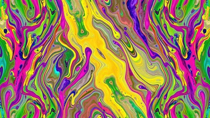 Abstract painted texture with vibrant colors and thick brush strokes, artistic, backdrop