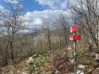 Premuzic hiking trail or Premuzic Trail - Velebit Nature Park, Croatia or Premuzic-Wanderweg or Premuzic's Trail (Pješački planinarski put Premužićeva staza - Park prirode Velebit, Hrvatska)