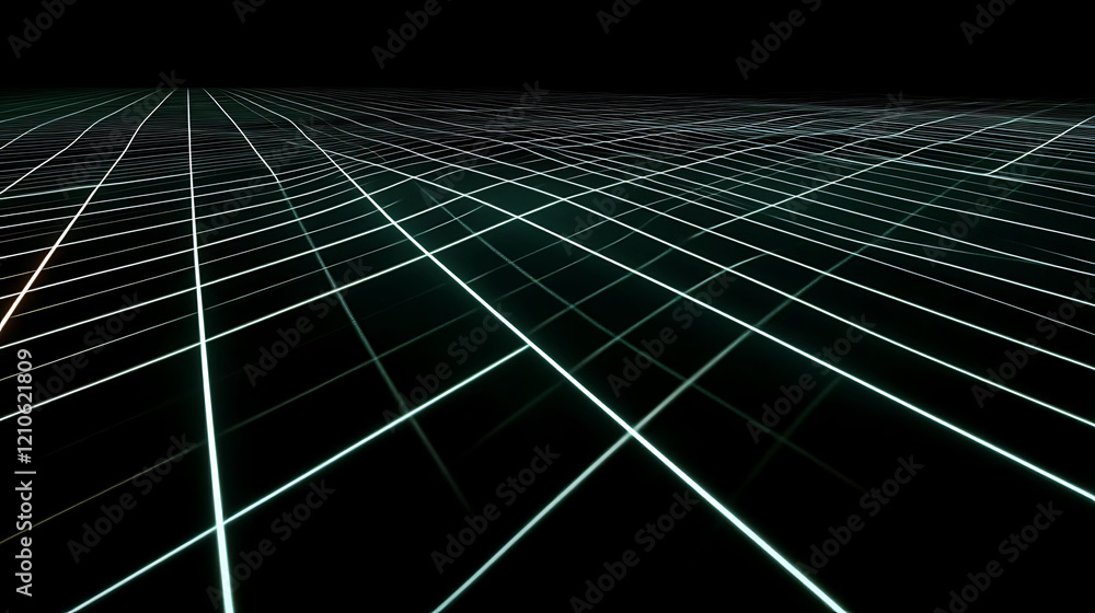 Poster stunning abstract image of a glowing grid pattern, perfect for tech, futuristic, or networkrelated p