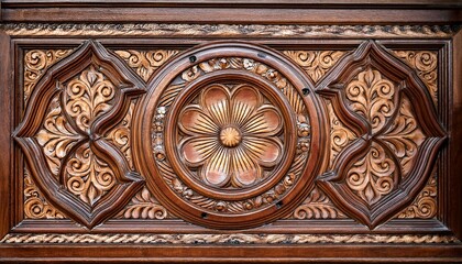 Obraz premium antique wooden door