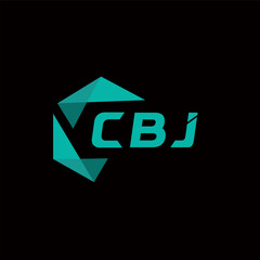 CBJ creative minimalist letter logo. CBJ unique vector initials alphabet letter logo design