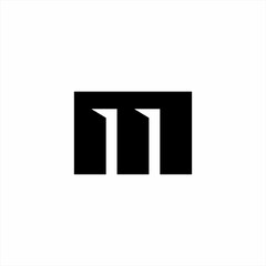 The design of the M eleven logo with the number 11 in the negative space.