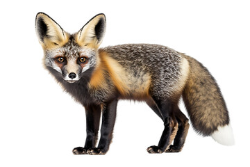 Bat eared Fox isolated on transparent background