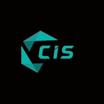 CIS creative minimalist letter logo. CIS unique vector initials alphabet letter logo design