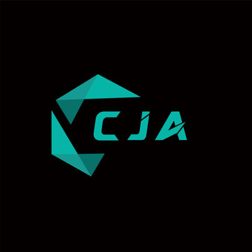 CJA creative minimalist letter logo. CJA unique vector initials alphabet letter logo design