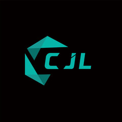 CJL creative minimalist letter logo. CJL unique vector initials alphabet letter logo design