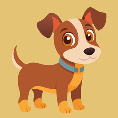 puppy dog pet cartoon vector design