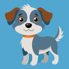 puppy dog pet cartoon vector design