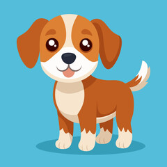puppy dog pet cartoon vector design