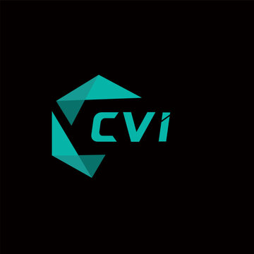 CVI creative minimalist letter logo. CVI unique vector initials alphabet letter logo design