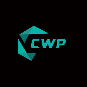 CWP creative minimalist letter logo. CWP unique vector initials alphabet letter logo design