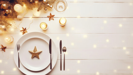 Christmas Table Setting