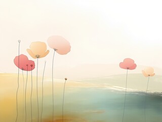 Fototapeta premium spring landscape