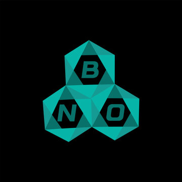 BNO creative minimalist letter logo. BNO unique vector initials alphabet letter logo designBNO creative minimalist letter logo. BNO unique vector initials alphabet letter logo design