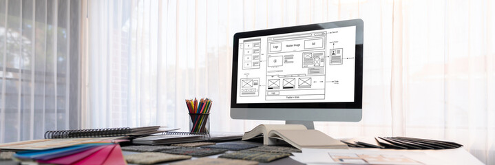 Website design software provide brisk template for online retail business and e-commerce