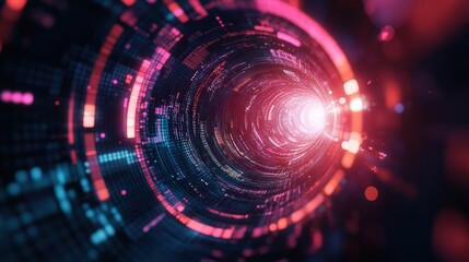 Future Technology Digital Abstract Background