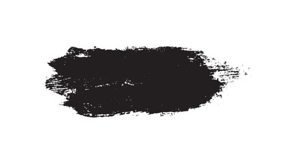 Vector brush stroke isolated on grunge background. Paint, ink brush, brush strokes, brushes, lines, frames, box, Abstract grunge paint brush stroke