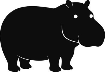 a Hippo illustration  Artwork