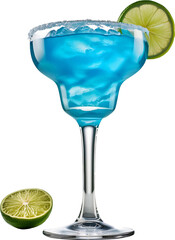 blue margarita, cocktail, drink, glass, alcohol, beverage, refreshment, liquid, juice, cool, party, bar, isolated, white, alcoholic, ice, cold, fruit, food, fresh, sweet, celebration, lime, green, 