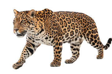 Fototapeta premium Jaguar isolated on transparent background