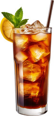 Long Island cocktail, lime, lemon, alcohol, bar, drink, glass, pub, drinking, beverage, club, restaurant, ice, cold, fresh, juice, refreshment, soda, fruit, water, summer, cool, party,