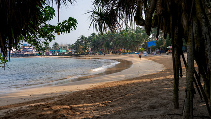 Beautiful Sandy Beach in Sri Lanka