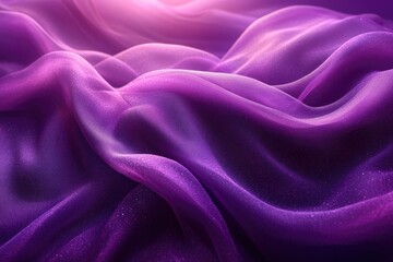 Obraz premium Close-up shot of a purple cloth with the sun shining in the background