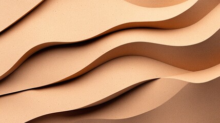 Obraz premium Abstract wavy texture in warm tones