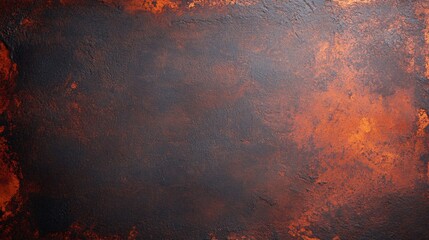 Rustic dark and orange textured background