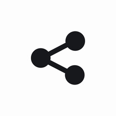 network share icon sign vector