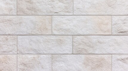 Textured White Stone Wall Background