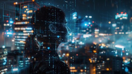 Obraz premium Wonderful Opportunities Of Ai Cyberspace