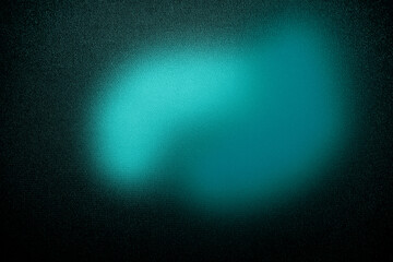 Circle round spot stain light oval ellipse lightspot ray . Black dark emerald green blue turquoise...