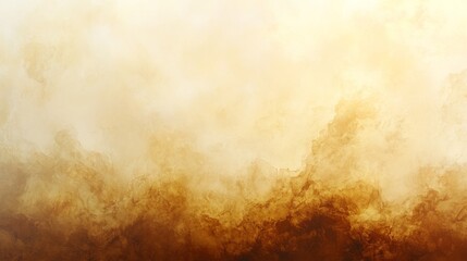 Golden brown smoke with subtle gradient, soft textured edges, floating seamlessly, artistic and abstract, warm earthy tones, gentle and airy, floating softly