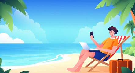 Holiday Travel Lifestyle.