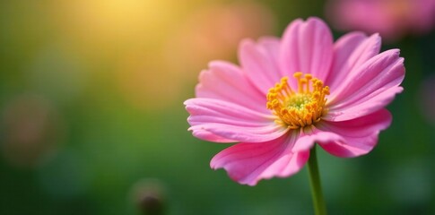 Obraz premium Delicate petals unfold in a soft focus macro of pollen flower, macro, flowers, plant