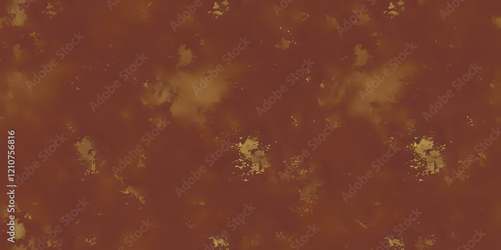 Aufkleber Rich copper and gold abstract texture with ethereal cloudy patterns and subtle metallic effects, perfect for luxury backgrounds and elegant design projects.