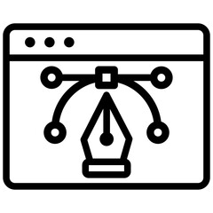Graphic Outline Icon