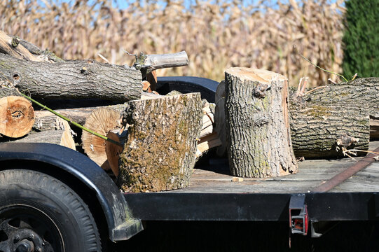 Logs on Trailer - Powered by Adobe