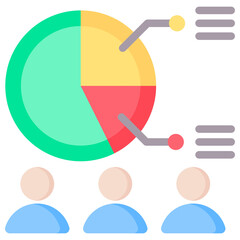 Demographics Flat Icon